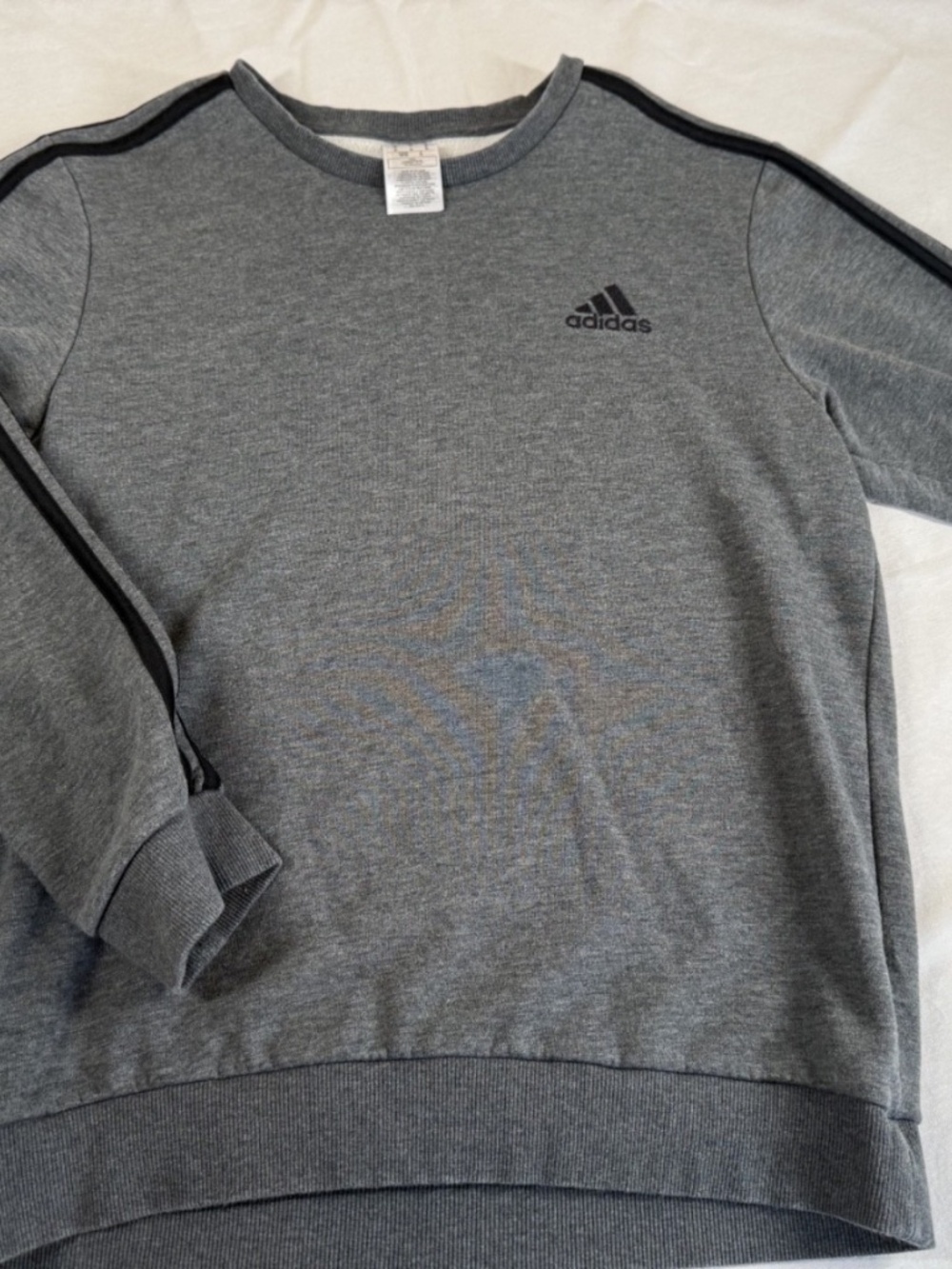 Women’s Adidas Long Sleeve Sweater Size Medium - Gray/Black
